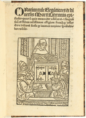 Cicero, Oratiuncule ex epistolis. Köln 1510