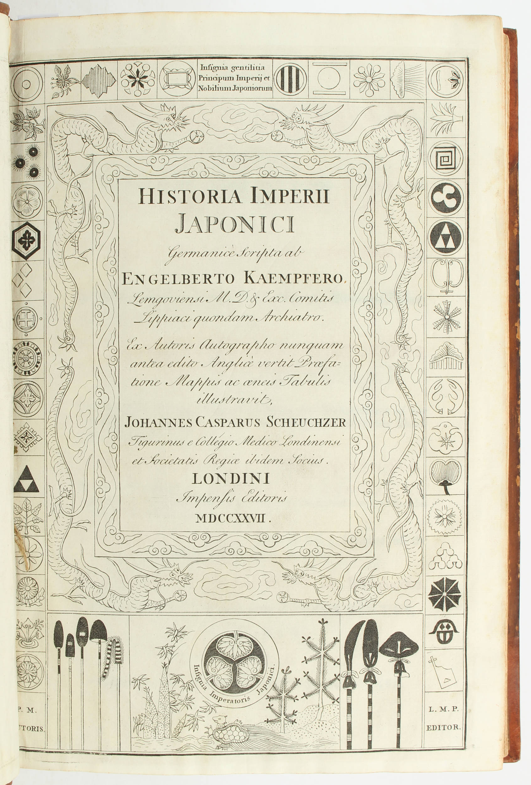 Kaempfer, History of Japan. 2 Bde.