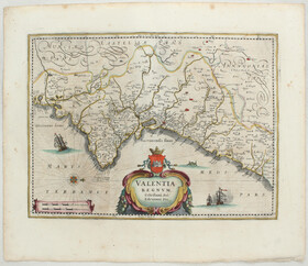 Spanische Gebiete / 5 Bll. Janssonius