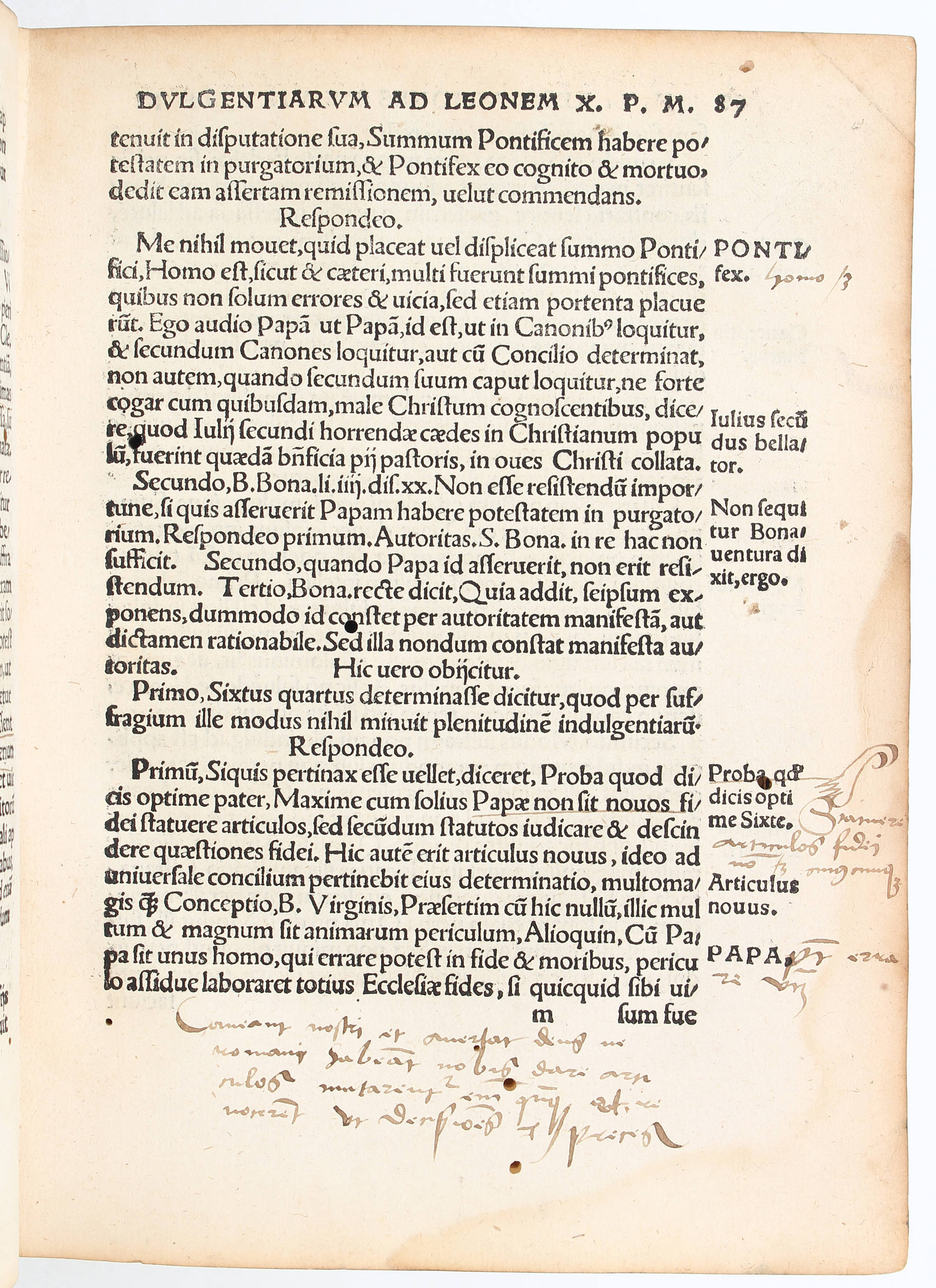 Luther, Ad Leonem X.