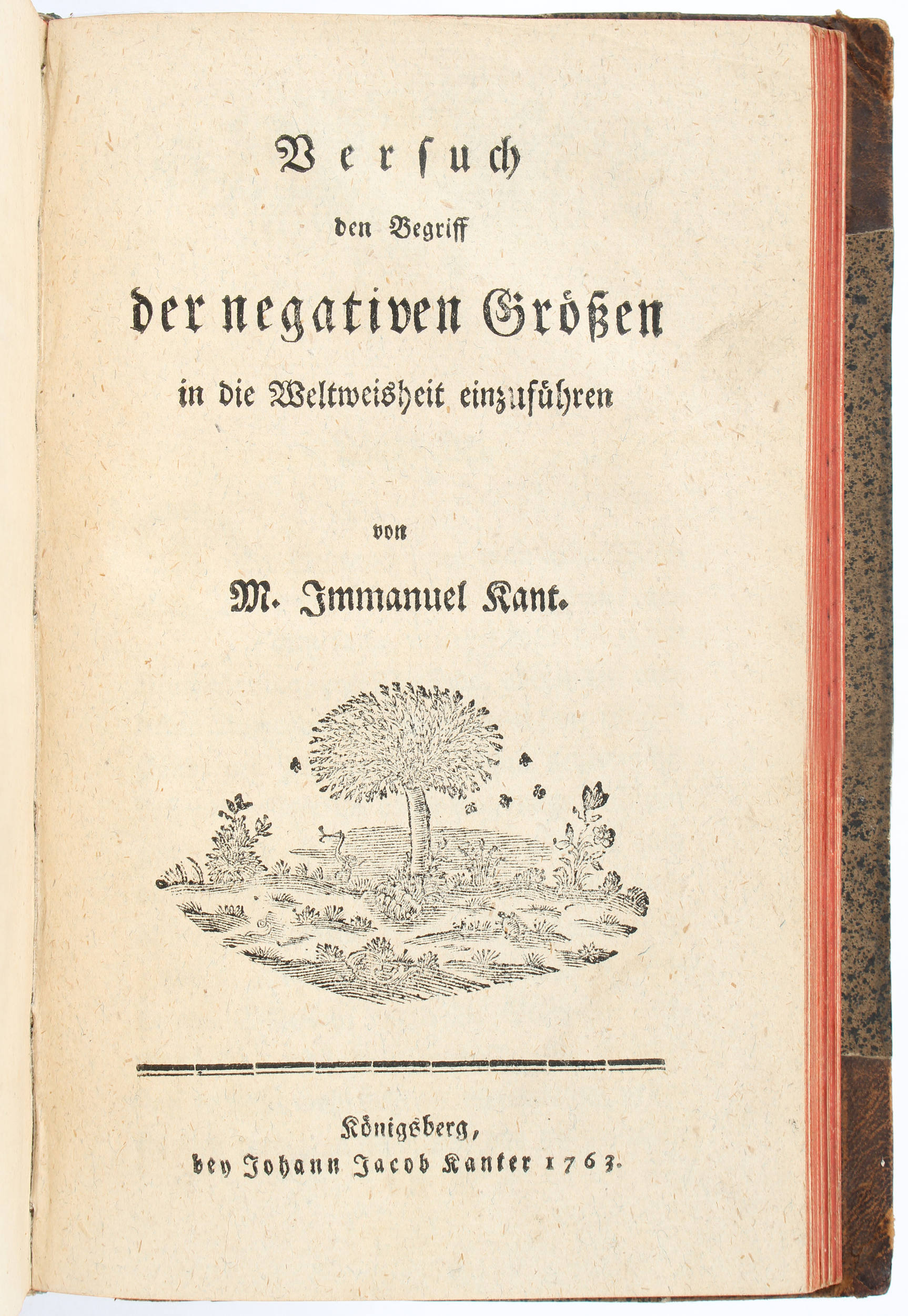 Kant, Beweisgrund des Daseyns Gottes + Beiband