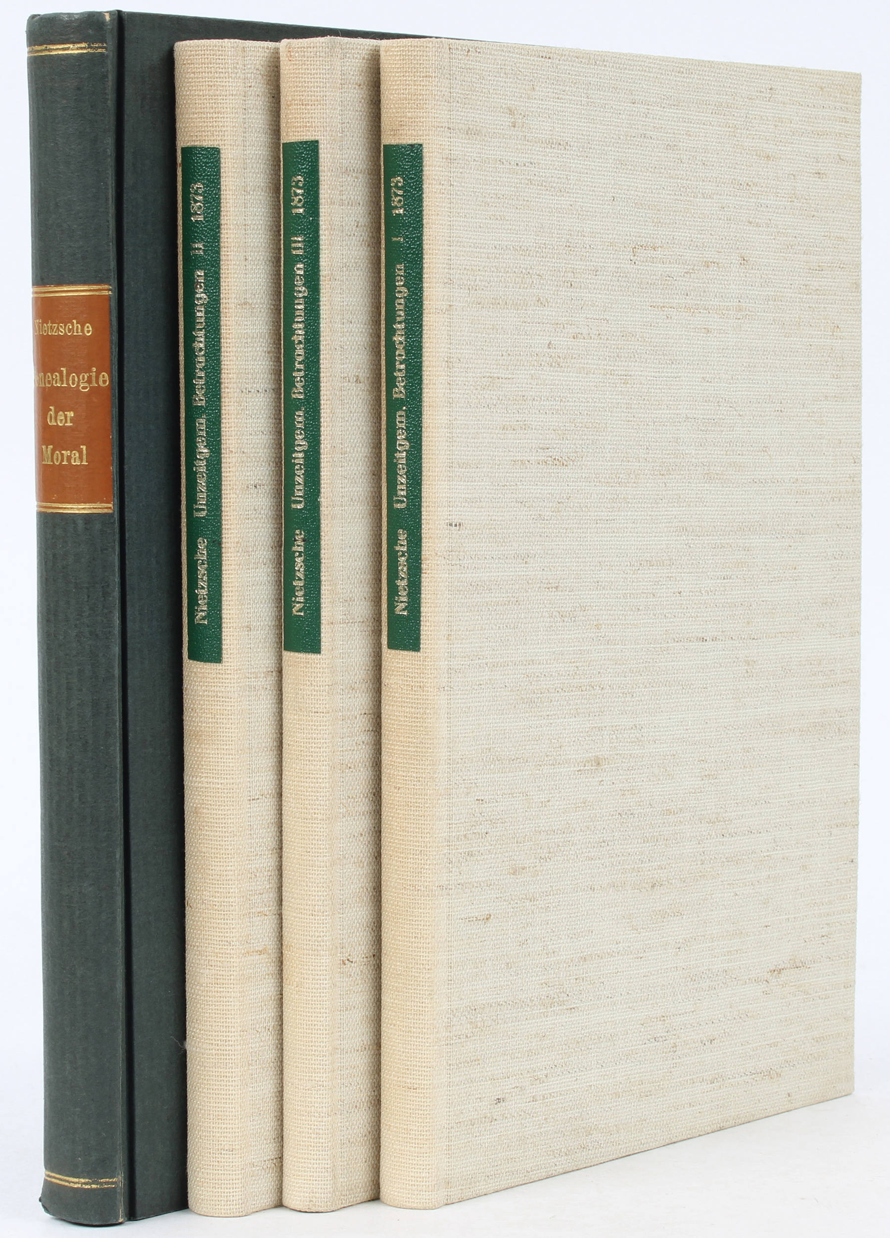 Nietzsche, Unzeitgemässe Betrachtungen / 4 Bde.