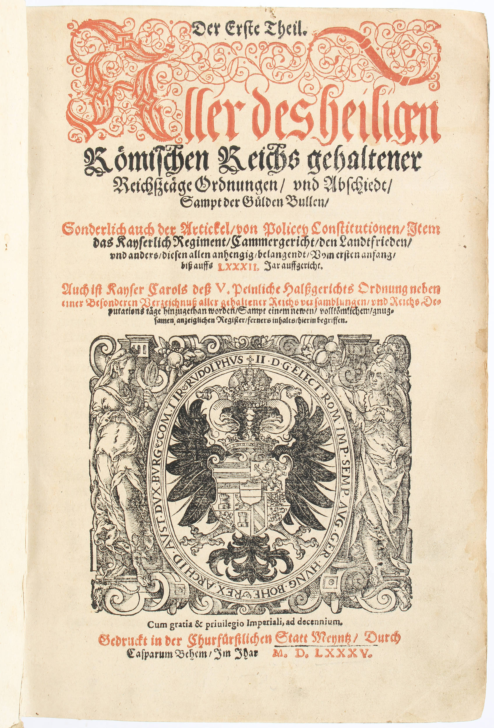 Reichsabschiede. Sammelband