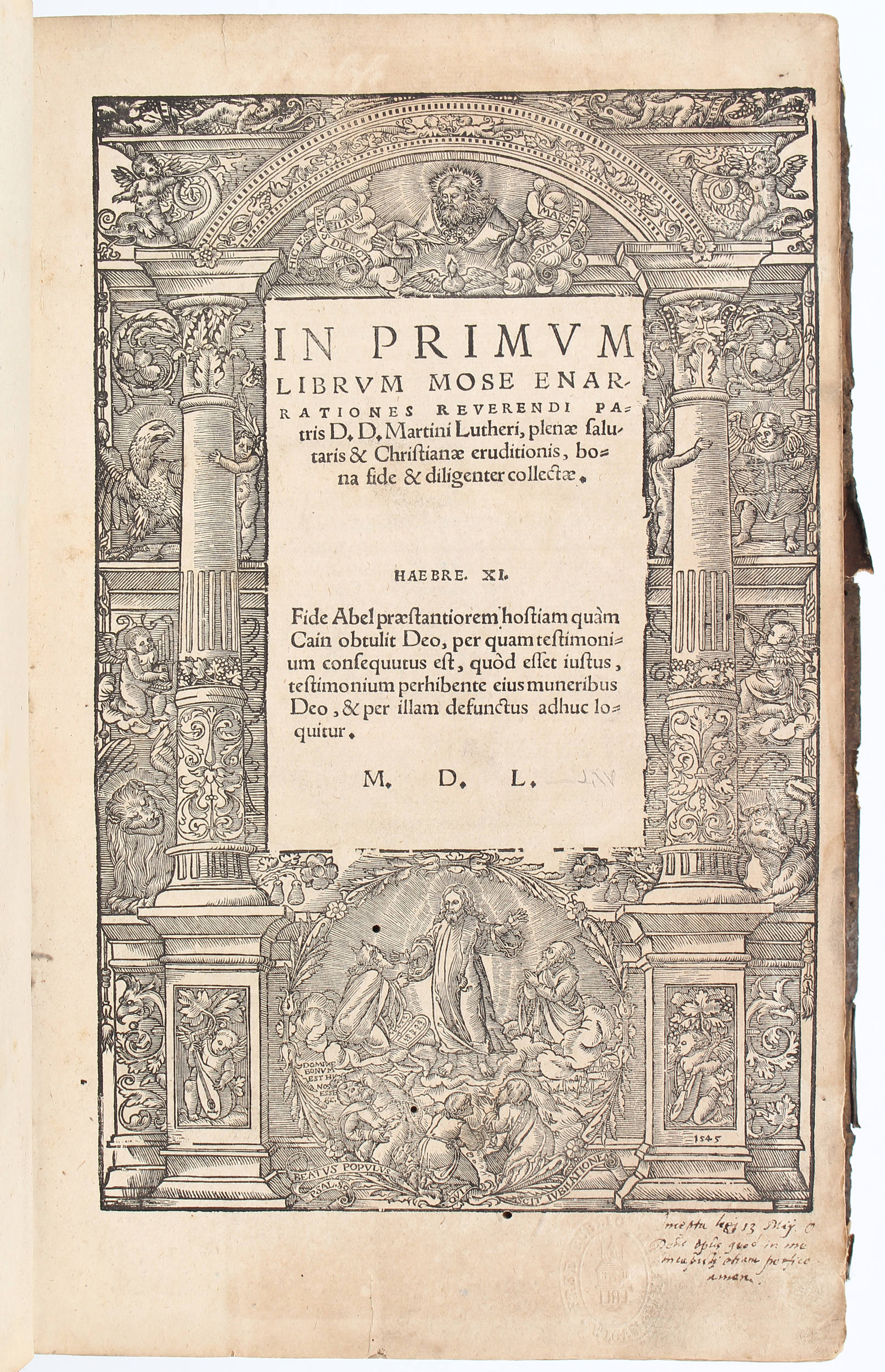 Luther, In primum librum Mose