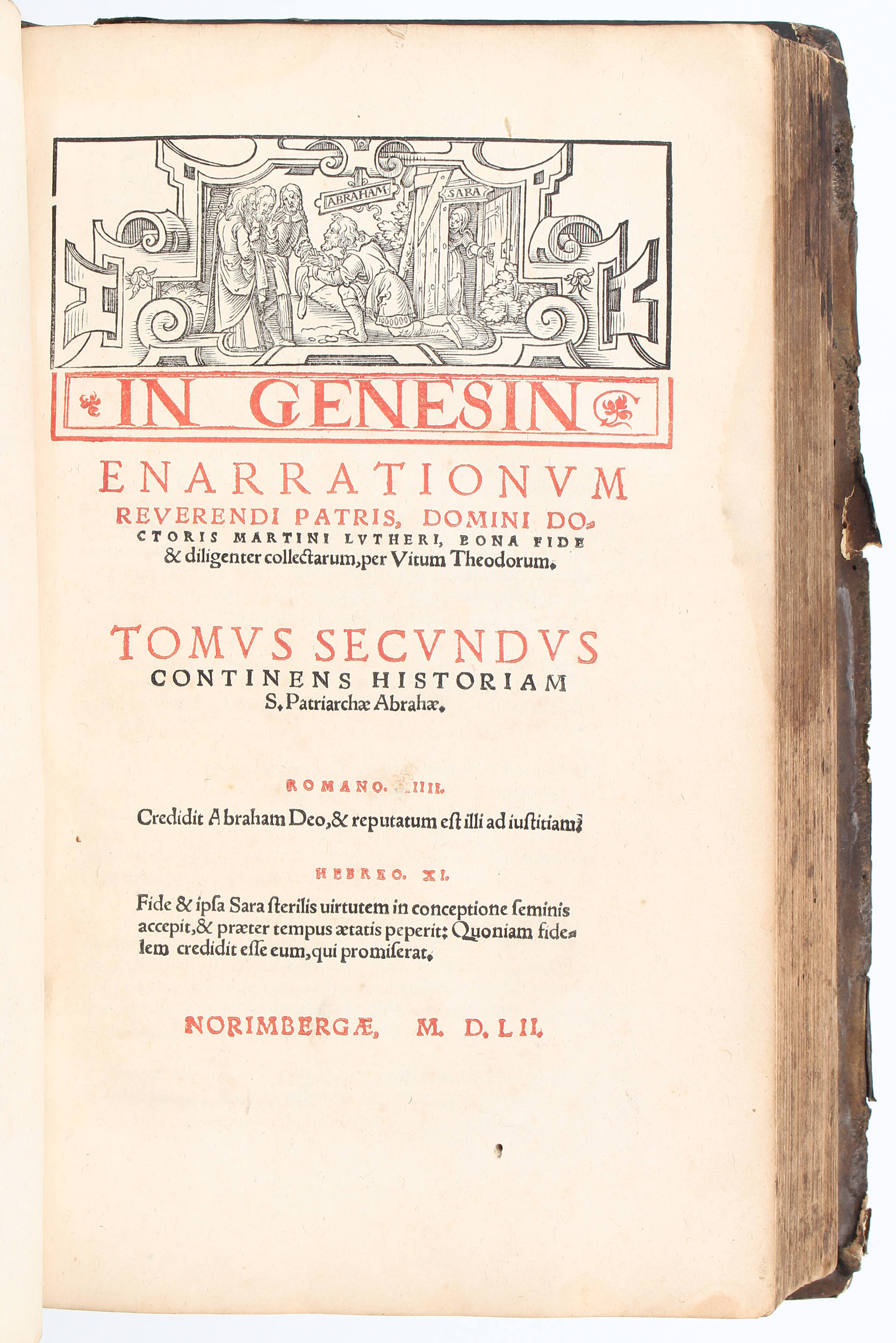 Luther, In primum librum Mose