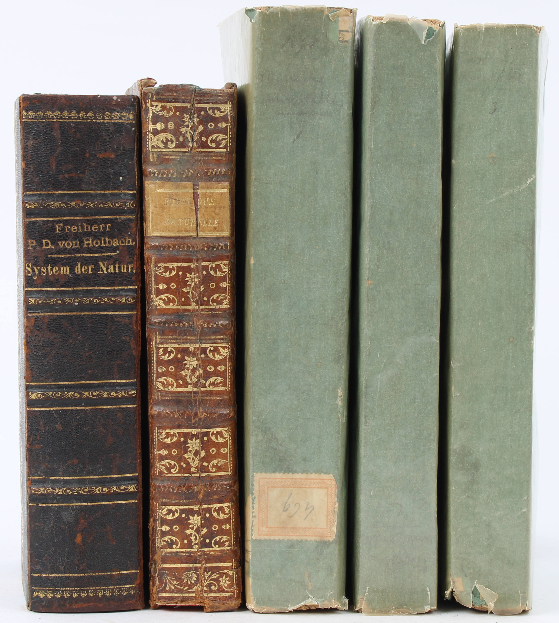 (Holbach), System der Natur / 5 Bde.