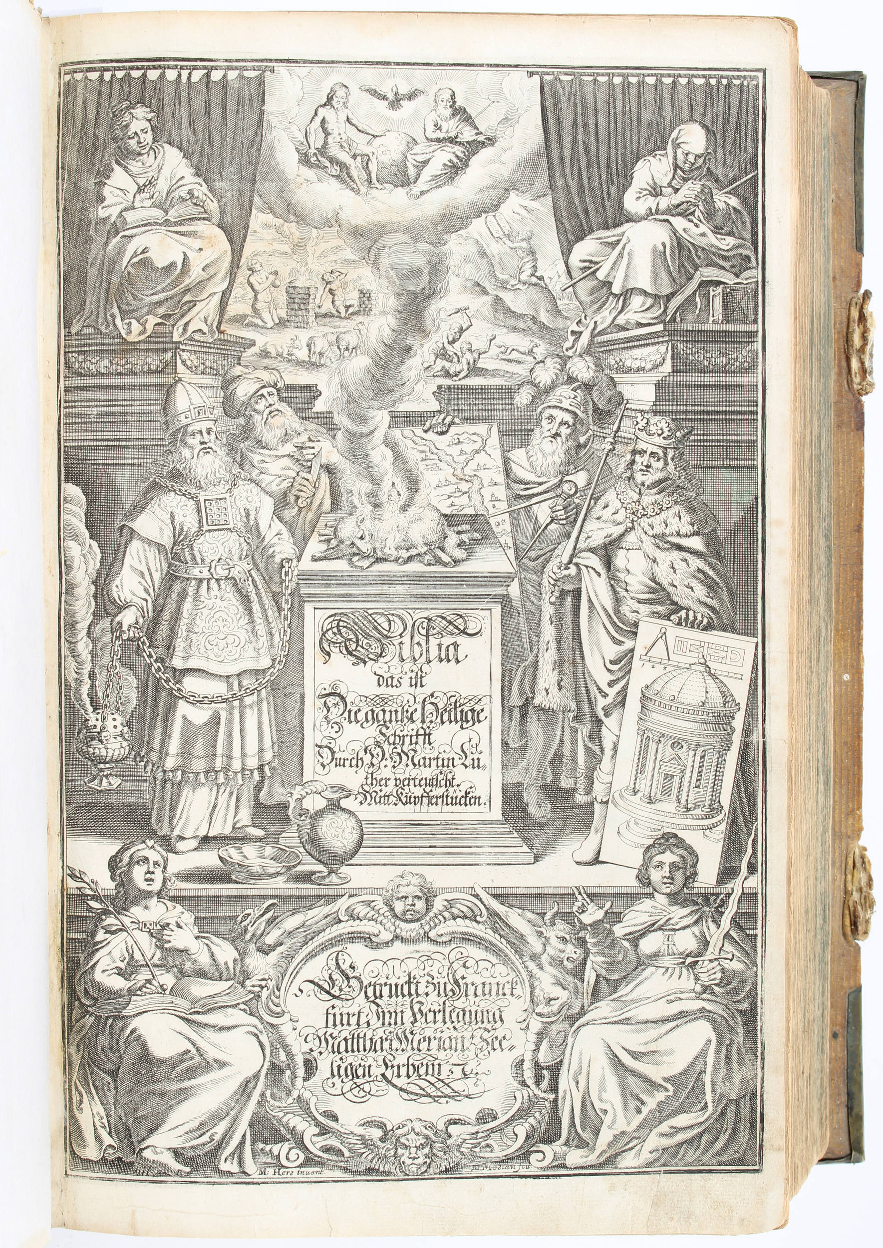 Biblia germanica. Merian 1704
