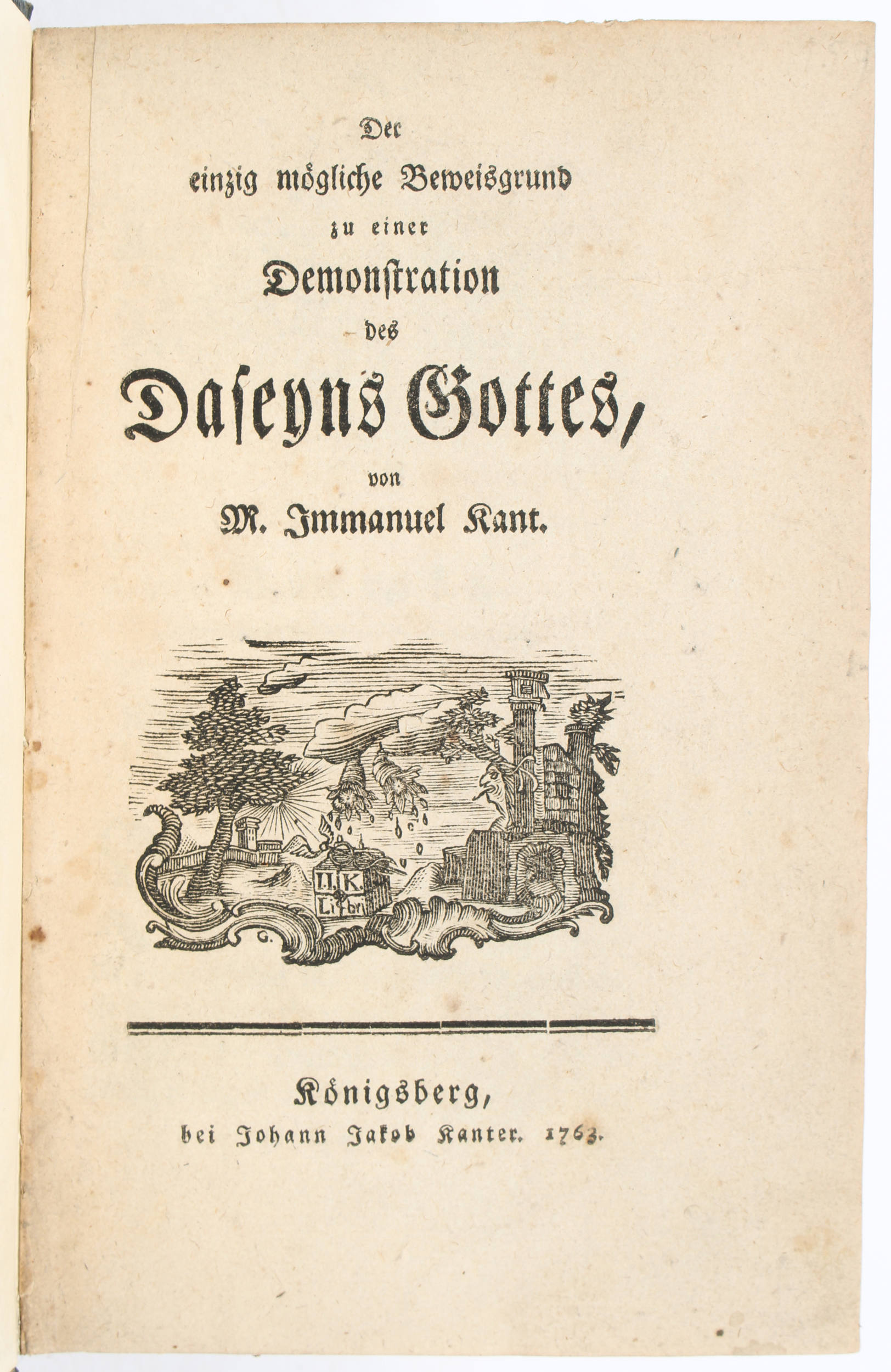 Kant, 7 Werke in 8 Bdn. 1763-1800