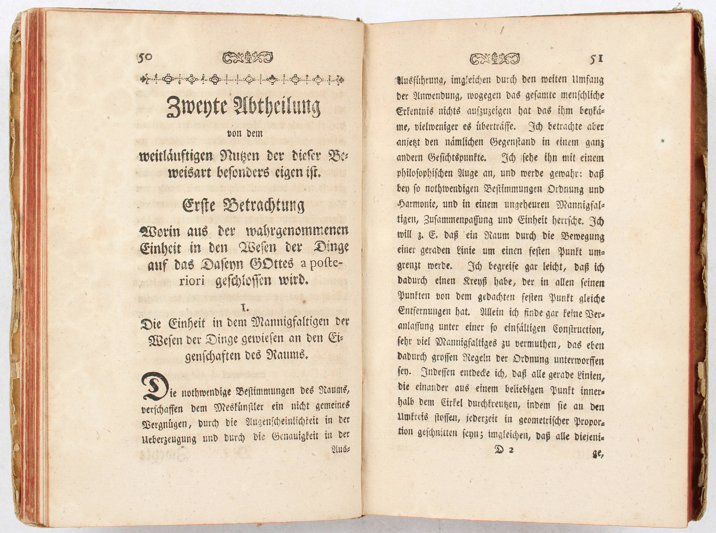 Kant, Demonstration des Daseyns Gottes / 3 Bde.