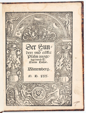 Luther, Der hundert und eilffte Psalm