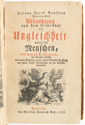 Rousseau, Ungleichheit unter den Menschen