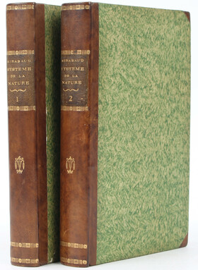 (Holbach), Système de la nature. 2 Bde.