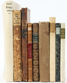 Kant, 8 Werke. 1766-1798 / 9 Bde.