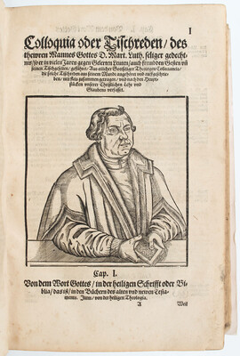 Luther, Colloquia oder Tischreden. 1577