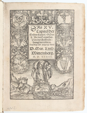 Luther, Das XV. Capitel. Zweiter Druck.