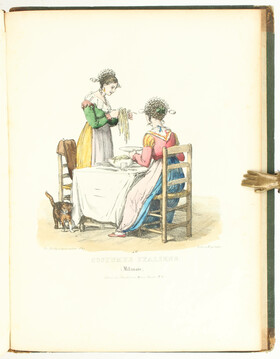Boilly, Costumes italiens
