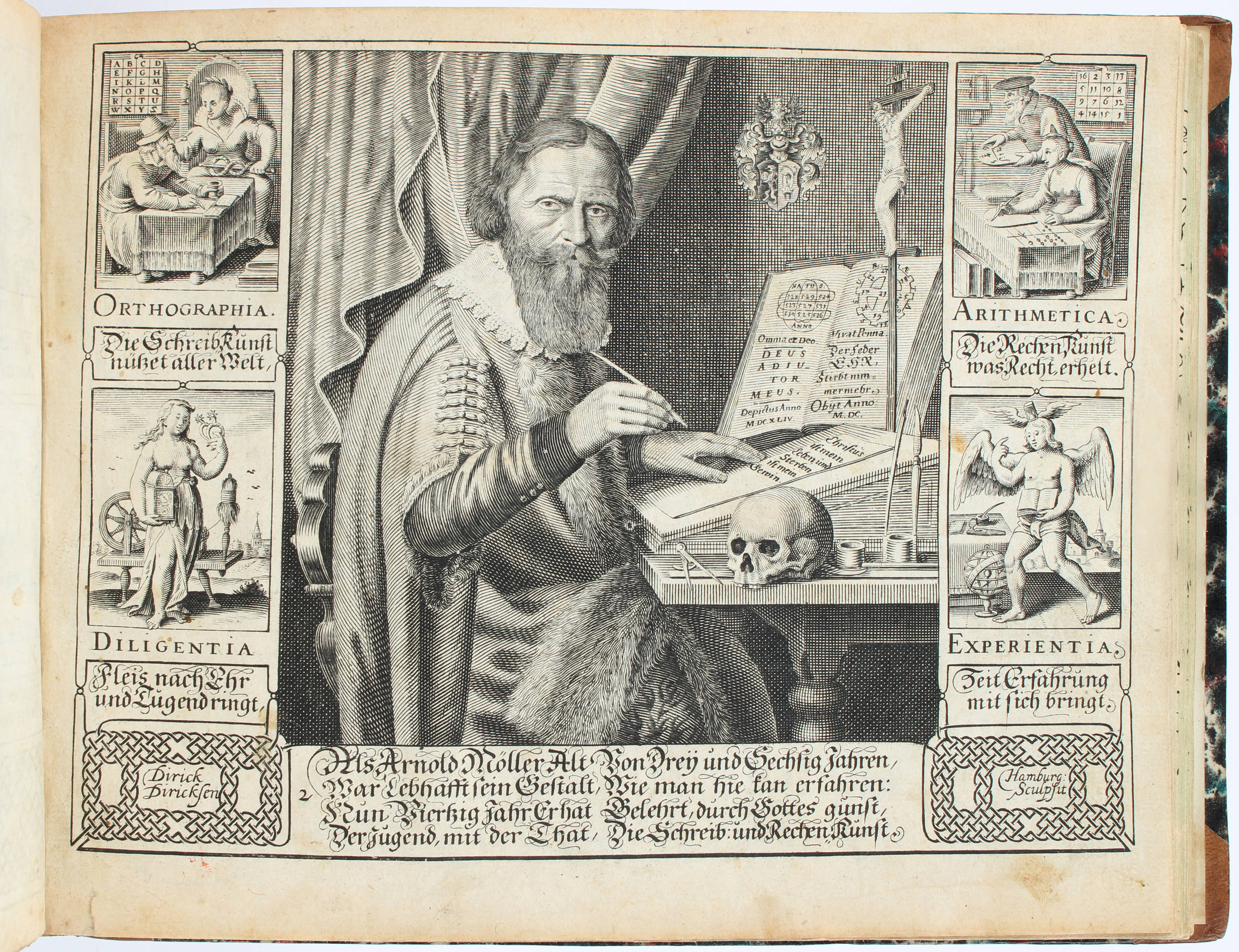 Möller, Schreib-Kunst Spiegel + Tugend-Reißer