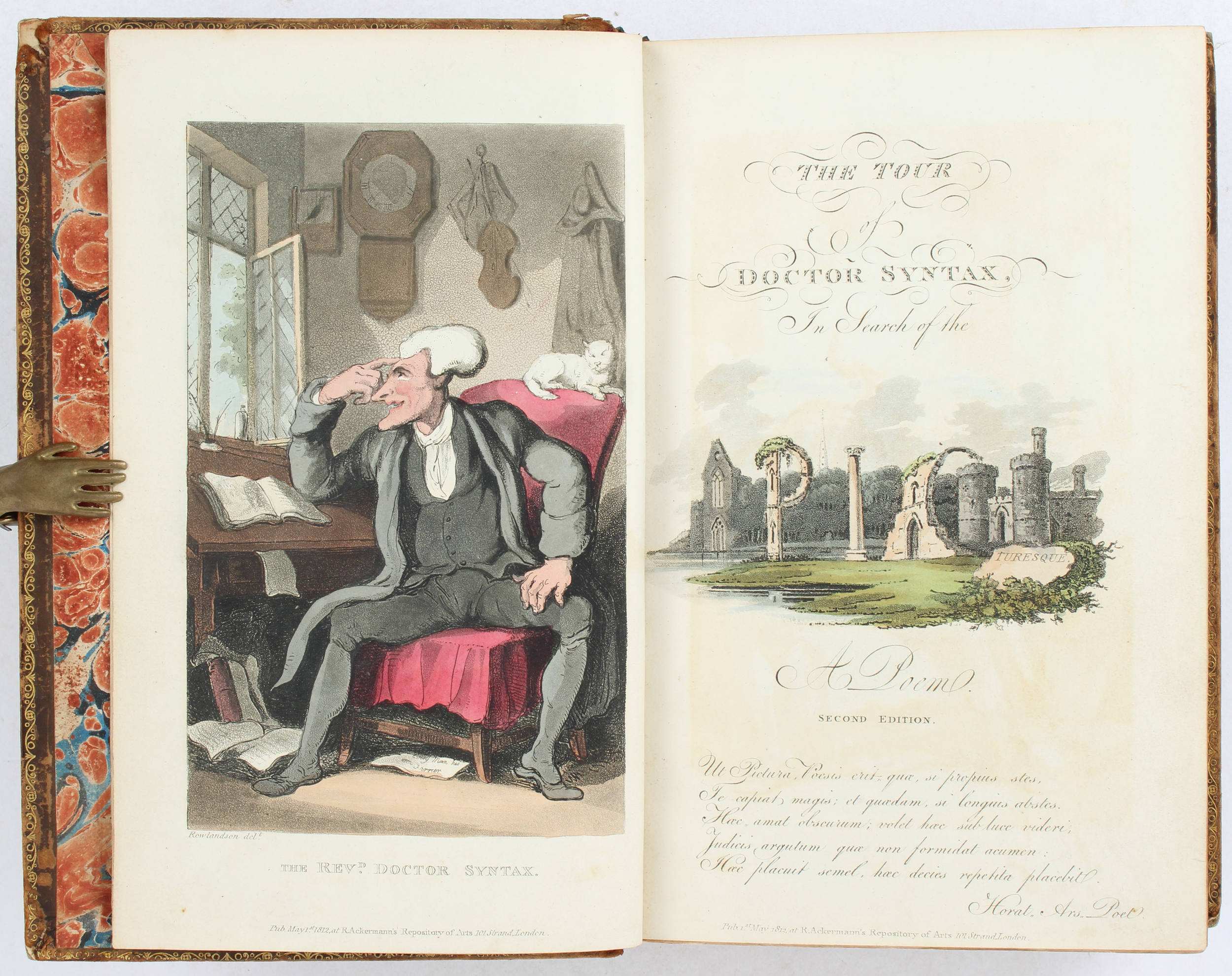 Konvolut Karikatur. 1812-1821. 3 Bde.