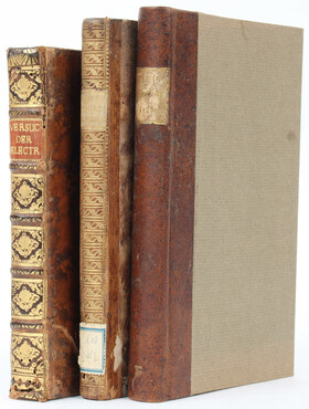 Winkler, Gedanken von der Electricität / 3 Bde.