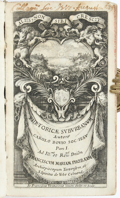 Bovio, Rhetoricae suburbanum