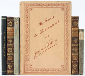 Konvolut Geologie. 1780-1900. 6 Bde.