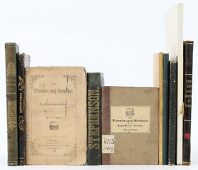 Konvolut Eisenbahn. 1826-1880. 10 Bde.