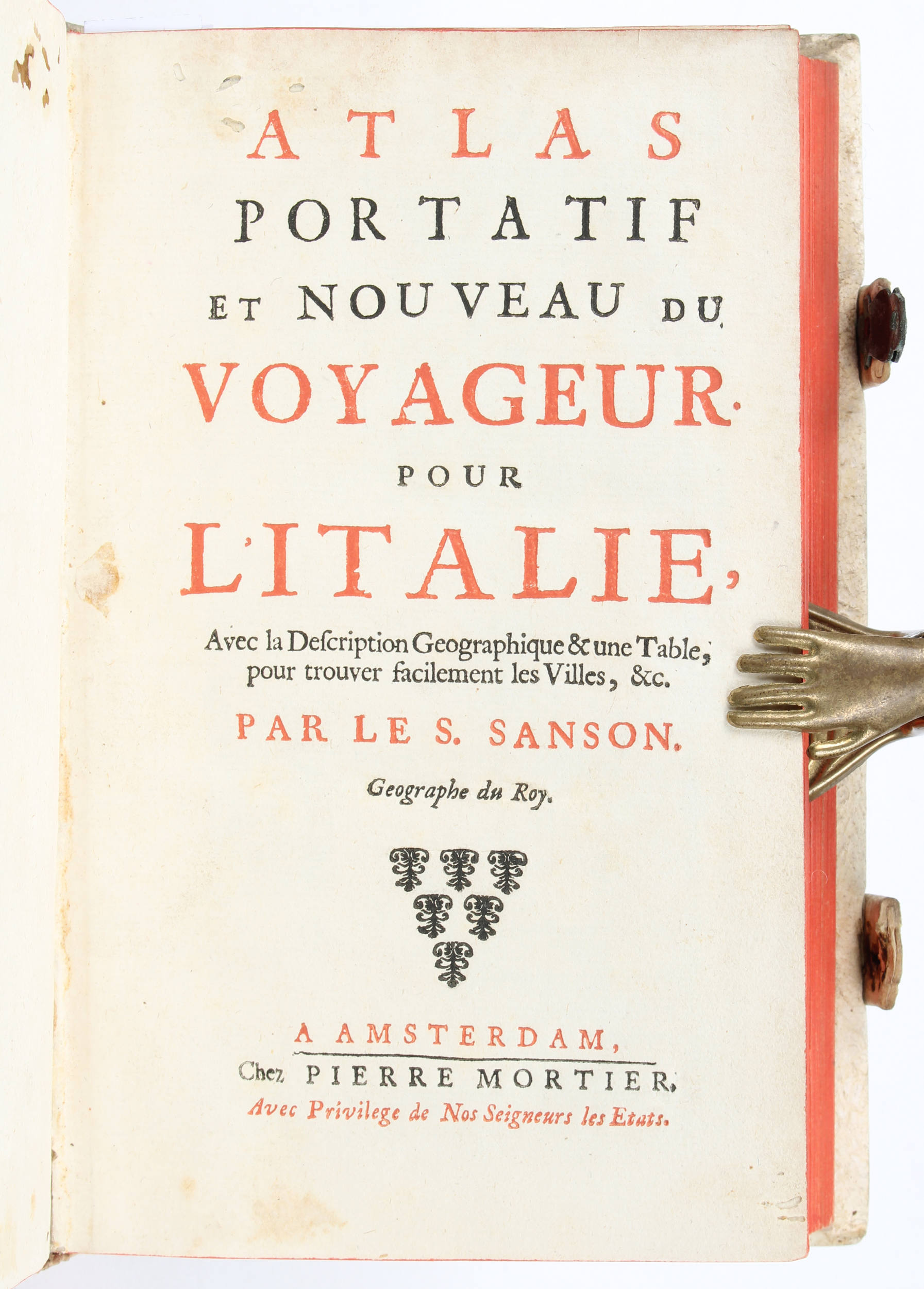 Sanson, Atlas portatif Italie + Pais-Bas