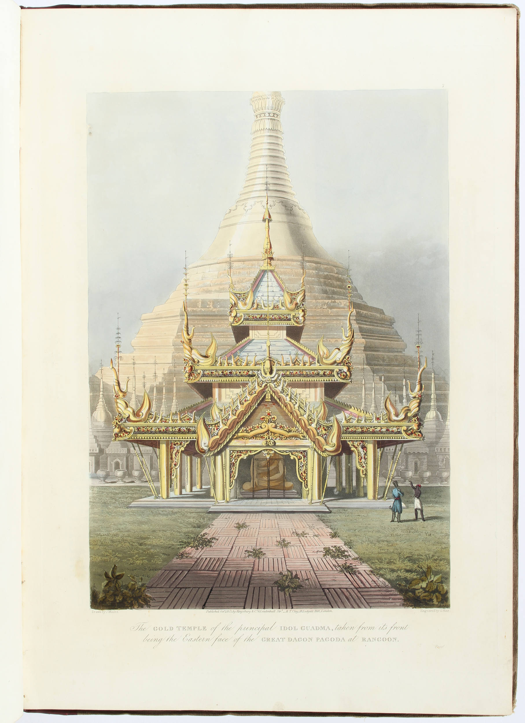 Moore, Eighteen views taken near Rangoon