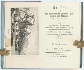 (Liechtenstern), Reisen durch Illyrien, Dalmatien u. Albanien