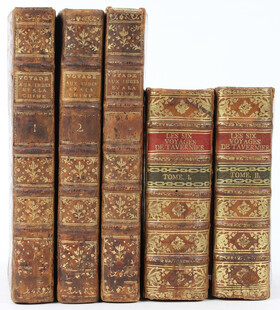 Sonnerat, Voyage aux Indes / 5 Bde.