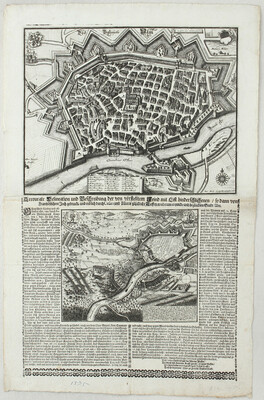 Ulm, Belagerung. Einblattdr. J. F. Leopold