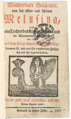 Geschichte von der Melusina + Beibände