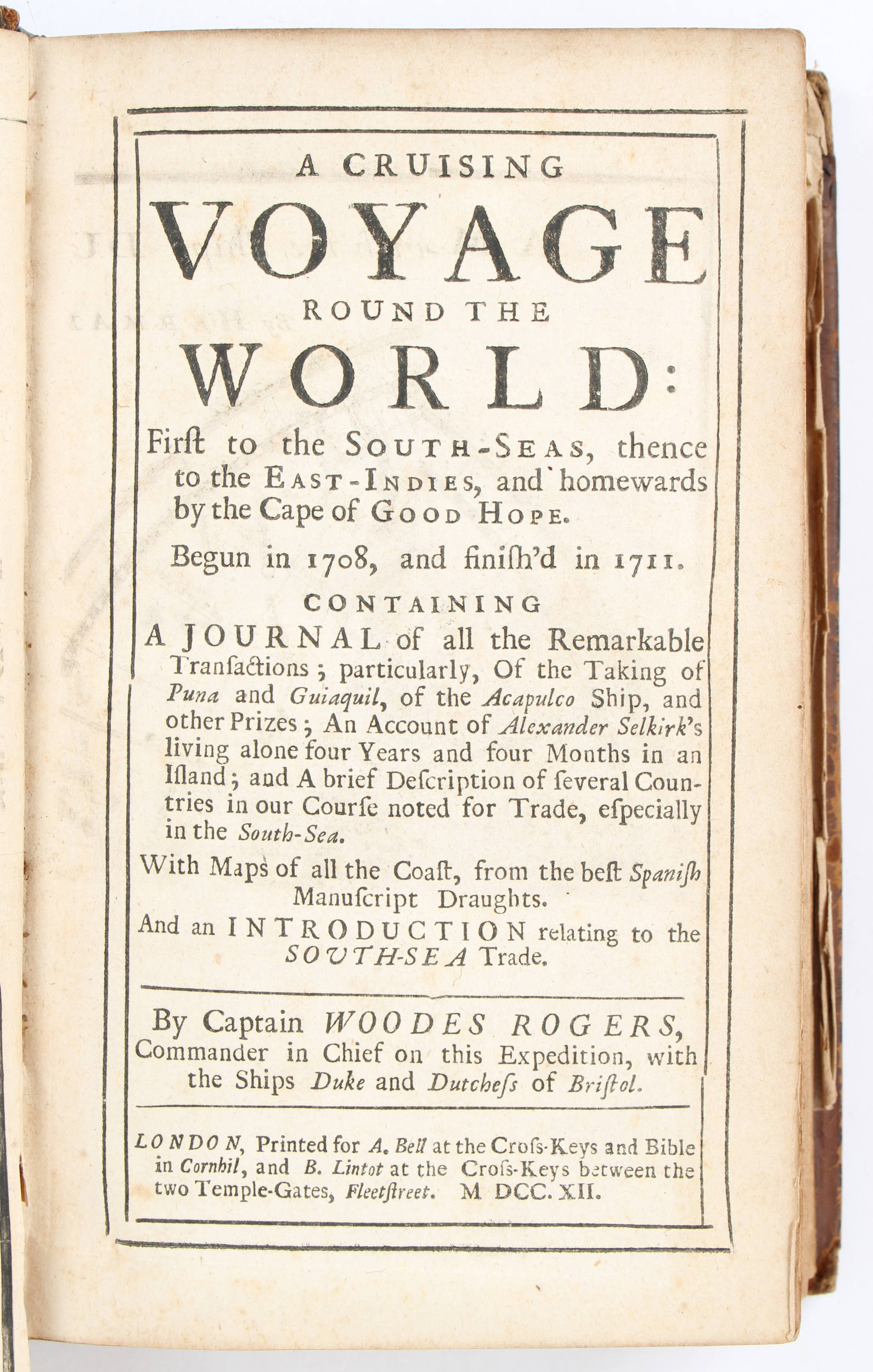 Rogers, A Cruising Voyage Round the World