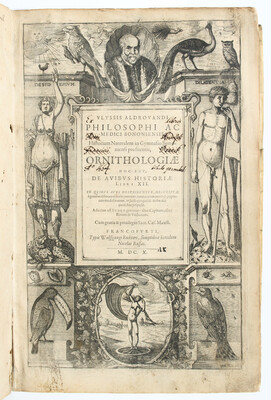 Aldrovandi, Ornithologiae libri I-XVIII