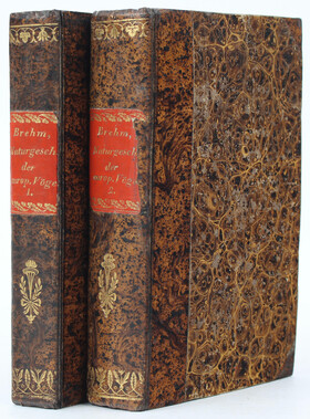 Brehm, Lehrbuch europäischer Vögel 2 Bde.