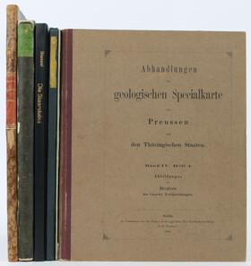 Konvolut Versteinerungen in Deutschland. 6 Bde.