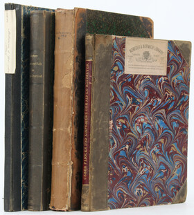 Konvolut Geologie Schweiz u. Italien. 4 Bde.