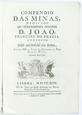 Da Rosa, Compendio das minas