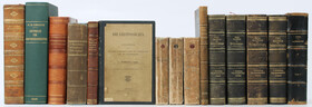Konvolut Paläontologie. 1846-1905 / 15 Bde.