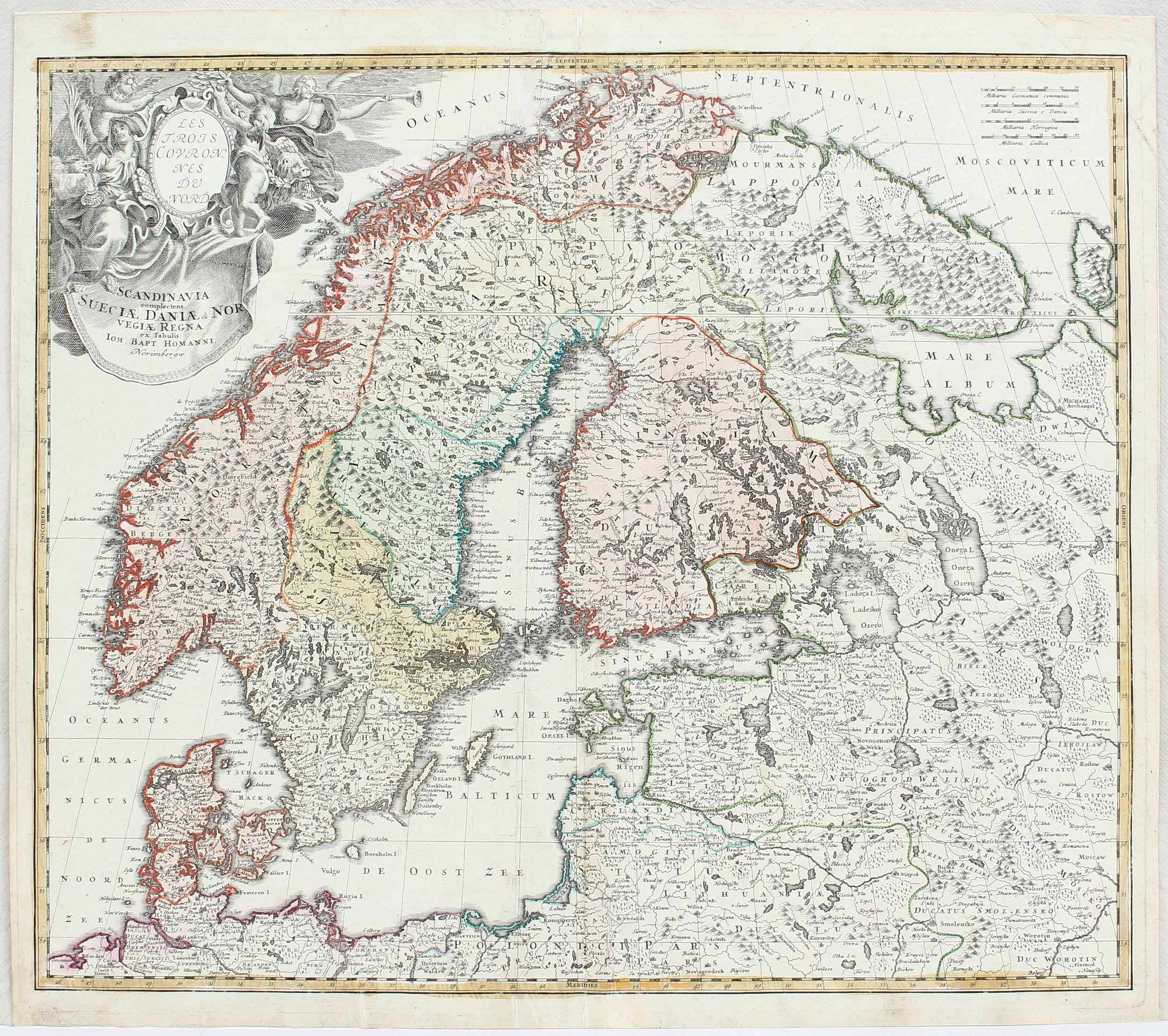 Skandinavien. Schenk / 5 Bll.