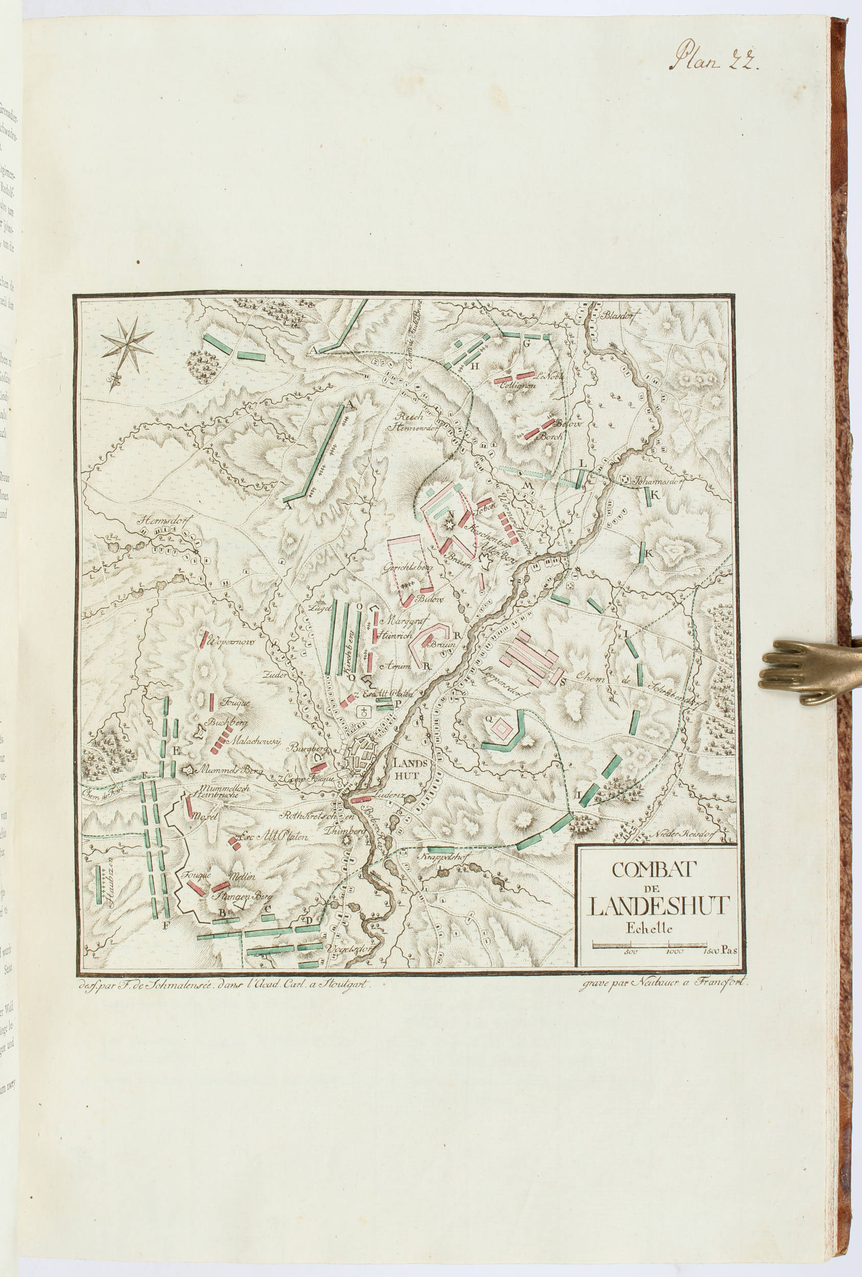 Roesch, Plans von 42 Haupt-Schlachten
