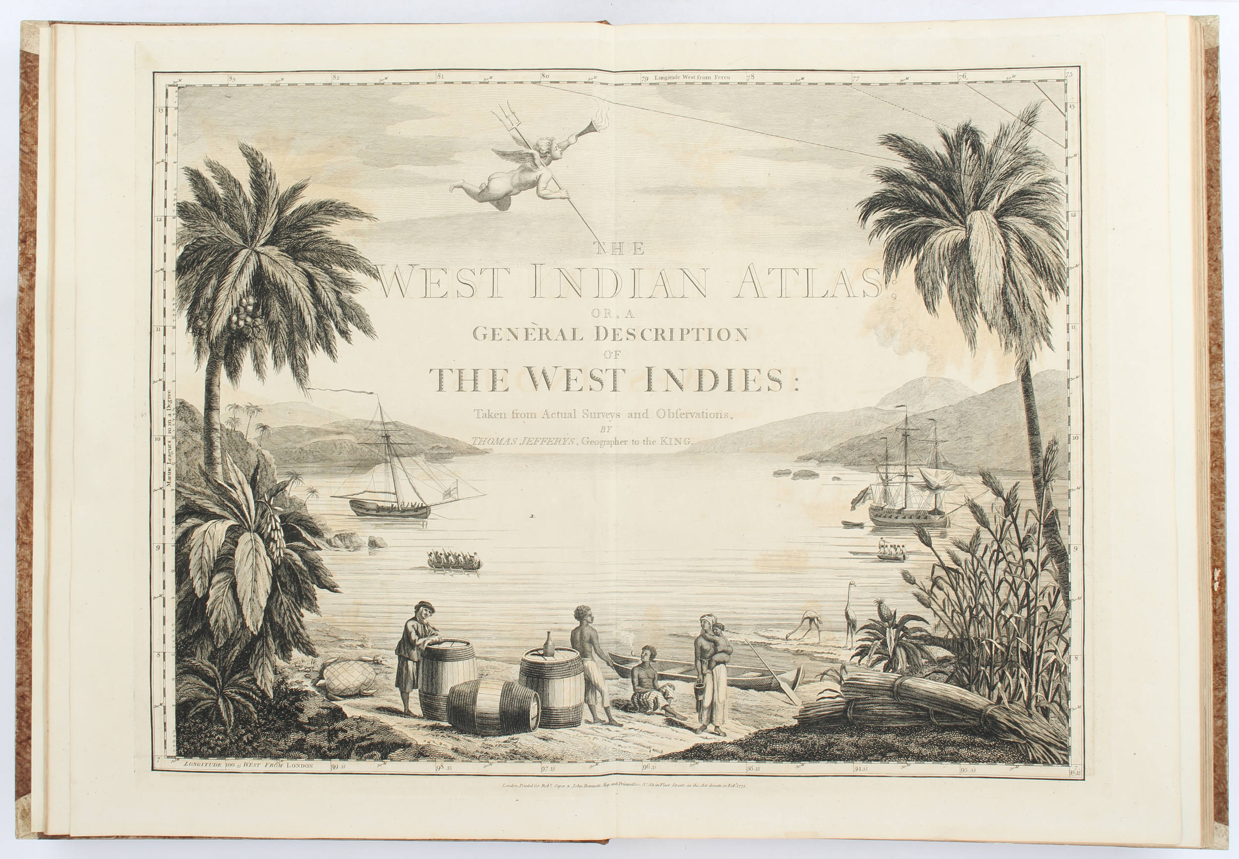 Jefferys, Atlas des Indes occidentales