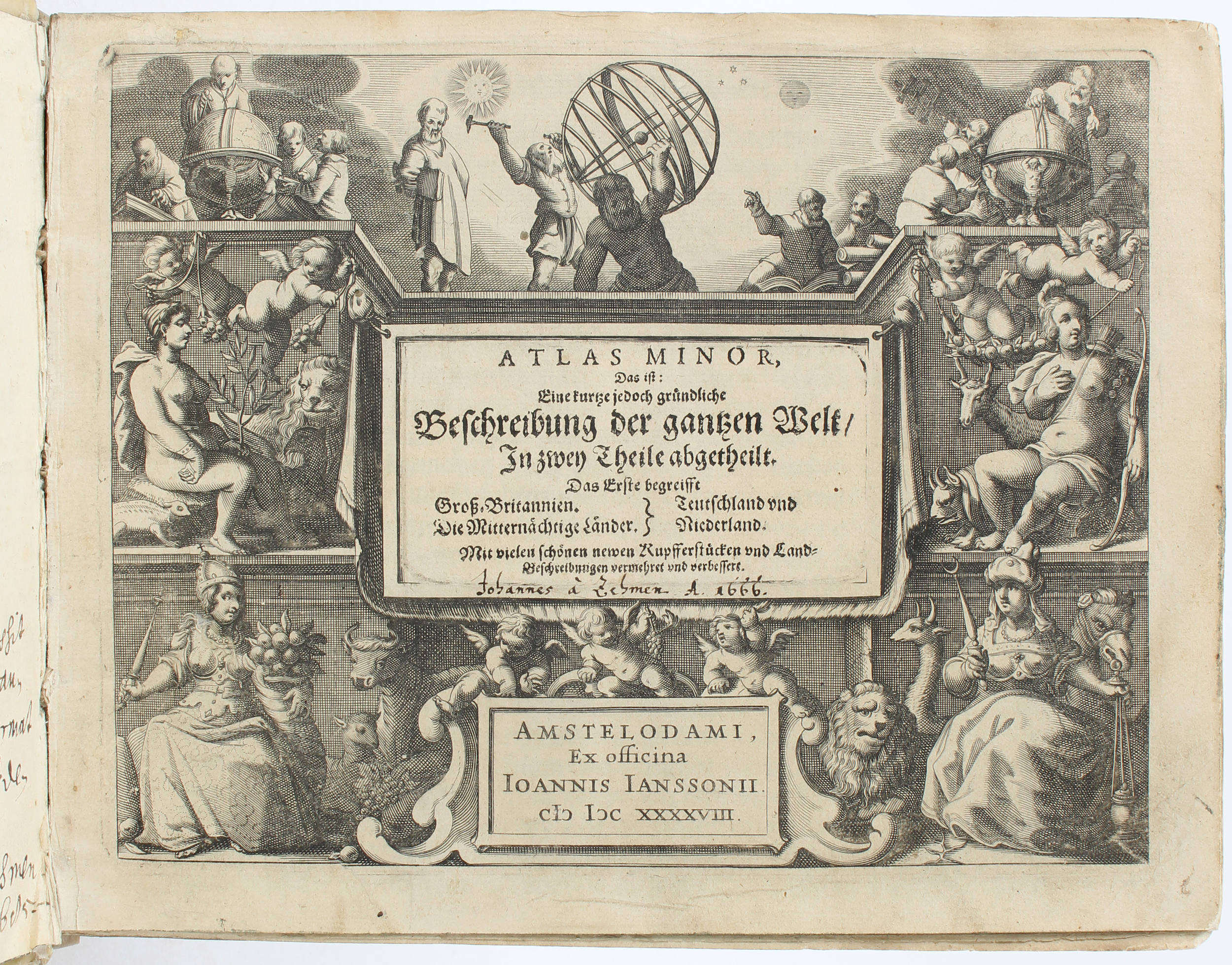 (Mercator,) Atlas minor. 1648-1651