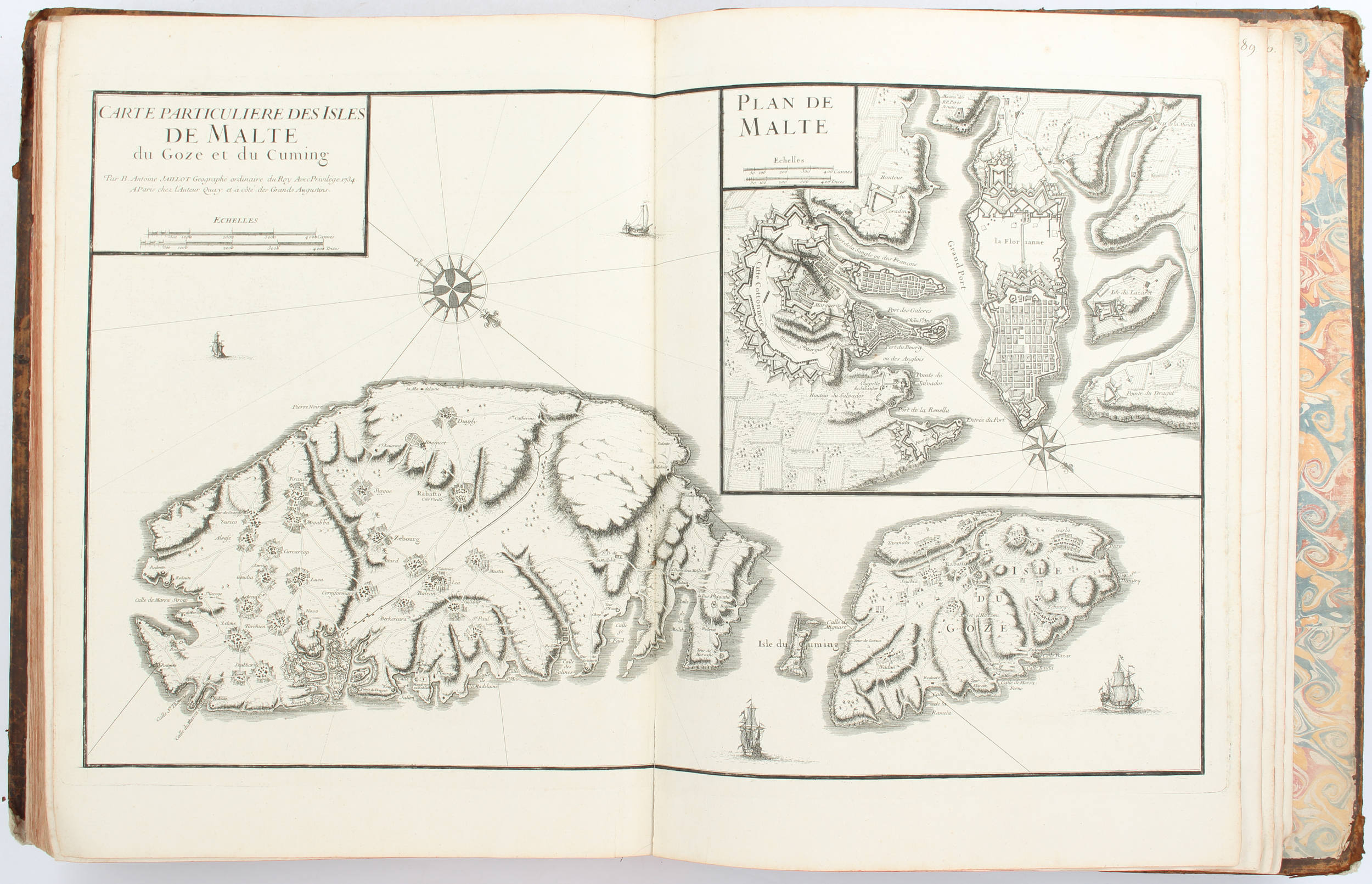 Jaillot u.a., Sammelatlas mit 176 Karten in 2 Bdn.