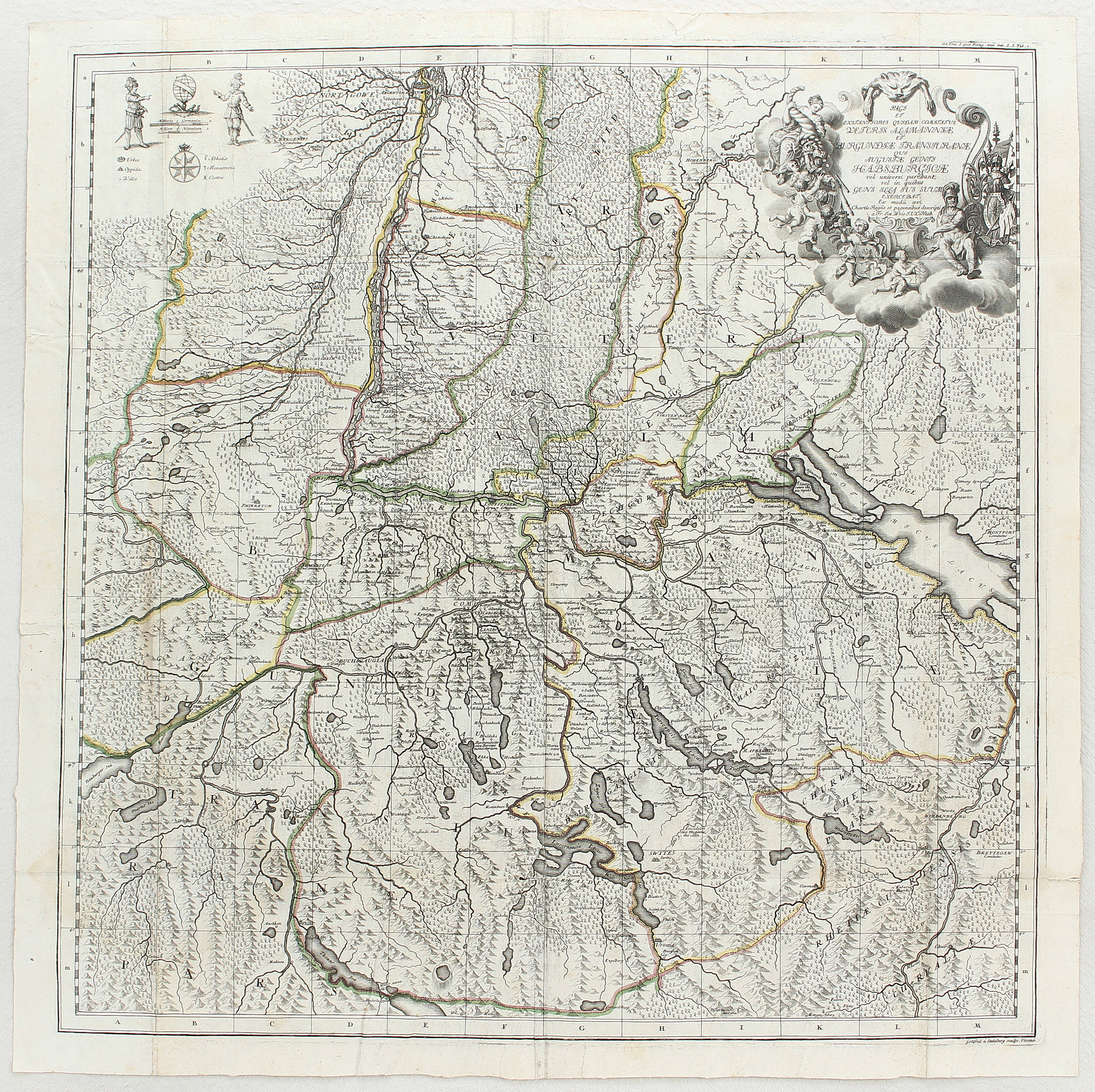 Elsass. J. G. Walther / 15 Bll.