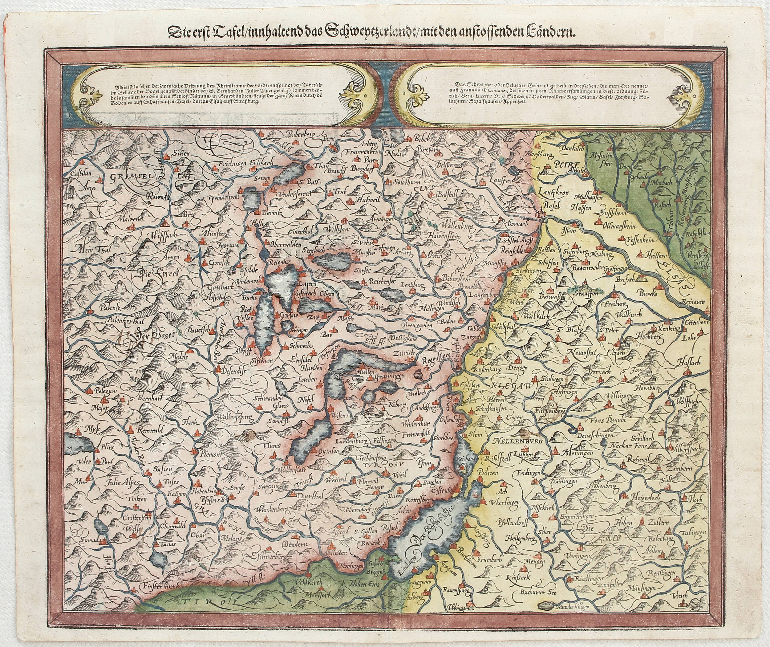 Rhein in 3 Bll. (Münster) / 16 Bll.