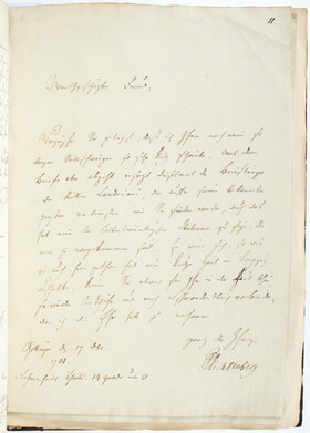 Lichtenberg, 40 Briefe u. Billets an C.F. Hindenburg