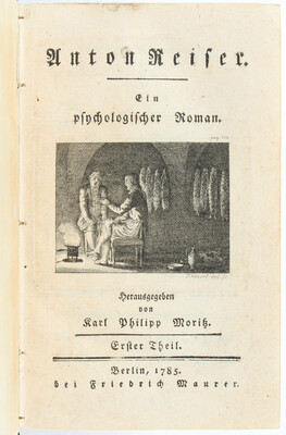Moritz, Anton Reiser. 2 Bde.