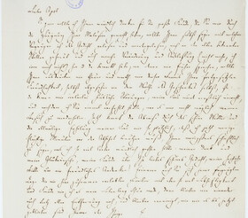 F. Mendelssohn Bartholdy, Brief an T. Apel