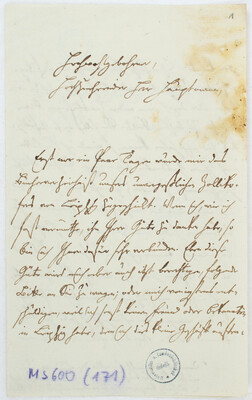 J.A. Ebert, Brief an C.F.v. Blankenburg